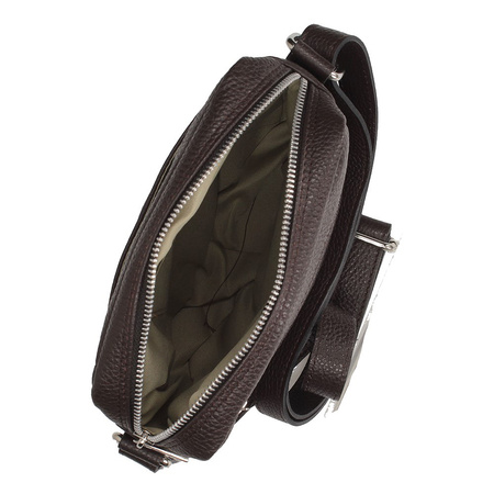 TOREBKA MĘSKA TOSCANIO E30, BRĄZ, SKÓRA