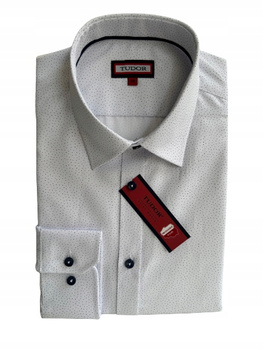 KOSZULA TUDOR DŁUGI RĘKAW SLIM 39 - 176/182