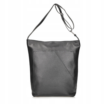 TOREBKA TOSCANIO F41, CZARNA, SKÓRA