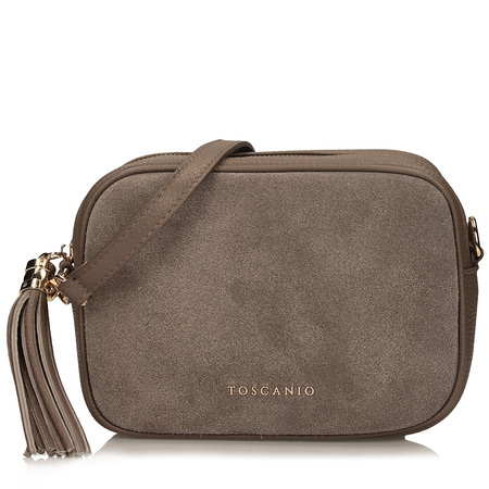 TOREBKA DAMSKA TOSCANIO G88, SKÓRA NATURALNA, BEŻ