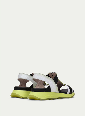 SANDAŁY HISPANITAS CHV243308 BLACK WHITE R. 40