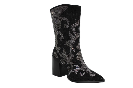 KOZAKI, KOWBOJKI GOE OO2N4230 CZARNY