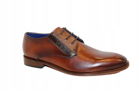 PÓŁBUTY BUGATTI 311-75211-1100 COGNAC ROZM. 44