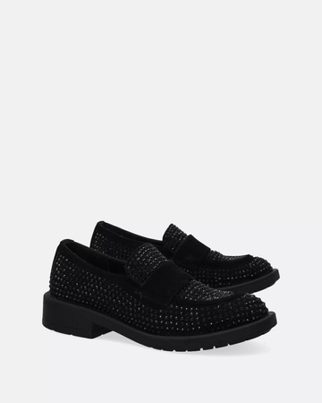 MOKASYNY VENEZIA 00101455S BLACK 