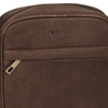 TOREBKA MĘSKA TOSCANIO T1138, BRĄZ, SKÓRA