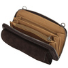 SASZETKA, ETUI, PORTFEL 3W1 TOSCANIO G165, CZEKOLADOWY BRĄZ