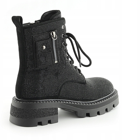 BOTKI SCA'VIOLA S-176 BLACK ROZM. 38