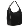 TOREBKA DAMSKA TOSCANIO G107, SKÓRA NATURALNA, CZARNY
