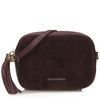 TOREBKA DAMSKA TOSCANIO G88, SKÓRA NATURALNA, BORDO