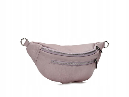 TOREBKA, NERKA DAMSKA TOSCANIO C192, LAWENDA, SKÓRA NATURALNA