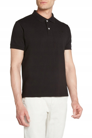 KOSZULKA POLO GEOX M3510B T2649 F9000 BLACK R. L