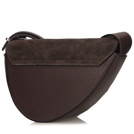 TOREBKA DAMSKA TOSCANIO G87, SKÓRA NATURALNA, CZEKOLADOWY BRĄZ