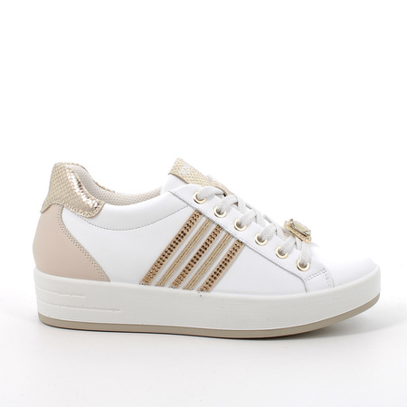 SNEAKERSY IGI&CO 5657211 BIAŁY/ZŁOTY