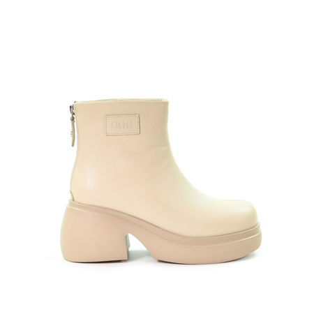 BOTKI GOE OO2N4155, BEŻOWY