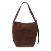 TOREBKA DAMSKA TOSCANIO G100, SKÓRA NATURALNA, BRĄZ