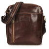 TOREBKA MĘSKA TOSCANIO A77 BRĄZ, SKÓRA