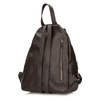PLECAK DAMSKI TOSCANIO A186, SKÓRA NATURALNA, CZEKOLADOWY BRĄZ