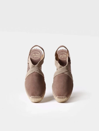 ESPADRYLE, SANDAŁY TONI PONS TONA, TAUPE