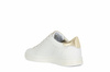 SNEAKERSY GEOX D151BB JAYSEN, WHITE/GOLD