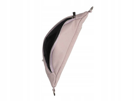 TOREBKA, NERKA DAMSKA TOSCANIO C192, LAWENDA, SKÓRA NATURALNA