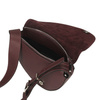 TOREBKA DAMSKA TOSCANIO G87, SKÓRA NATURALNA, BORDO