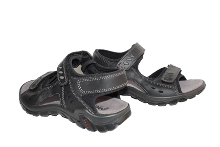 SANDAŁY IMAC 753550 BLACK/GREY