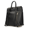PLECAK DAMSKI TOSCANIO F267, SKÓRA NATURALNA, CZARNY