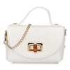 TOREBKA DAMSKA TOSCANIO G85, BIAŁY SKÓRA NATURALNA