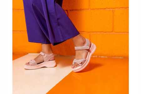 SANDAŁY AZALEIA 198039, NUDE