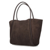 TOREBKA DAMSKA TOSCANIO G161, SKÓRA NATURALNA, CZEKOLADOWY BRĄZ