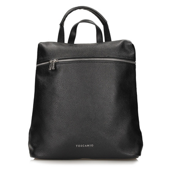 TOREBKA DAMSKA, PLECAK TOSCANIO F79, SKÓRA NATURALNA