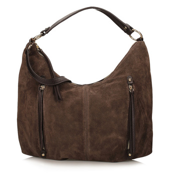 TOREBKA TOSCANIO G18, CZEKOLADA, SKÓRA NATURALNA