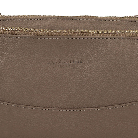 TOREBKA TOSCANIO 42/1 SKÓRA NATURALNA BEŻ