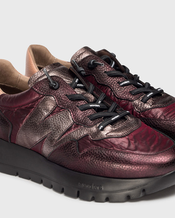 SNEAKERSY WONDERS A-2491 BORDO