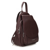 PLECAK DAMSKI TOSCANIO A186, SKÓRA NATURALNA, BORDOWY