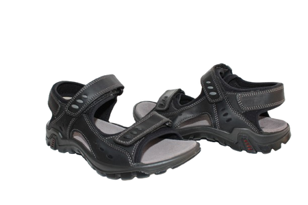 SANDAŁY IMAC 753550 BLACK/GREY