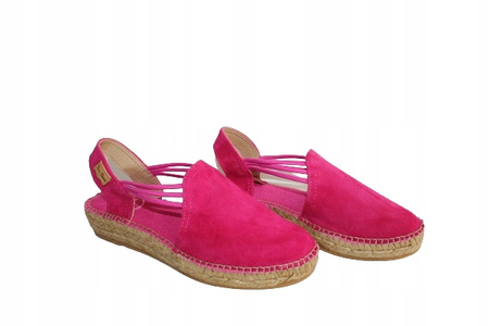 ESPADRYLE, SANDAŁY TONI PONS NURIA, FUCHSIA R. 39