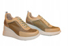 PÓŁBUTY, SNEAKERSY WONDERS G-6604 NATURAL R. 40