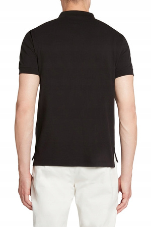 KOSZULKA POLO GEOX M3510B T2649 F9000 BLACK R. L