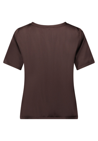 BLUZKA, T-SHIRT BETTY BARCLAY 252-89211038 BRĄZ
