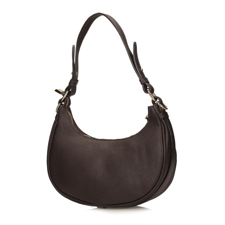 TOREBKA DAMSKA TOSCANIO G75, SKÓRA NATURALNA, CZEKOLADOWY BRĄZ