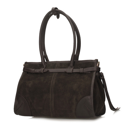 TOREBKA DAMSKA TOSCANIO G90, SKÓRA NATURALNA, BRĄZ