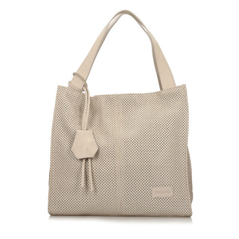 TOREBKA TOSCANIO G42, J. BEŻ, SKÓRA NATURALNA