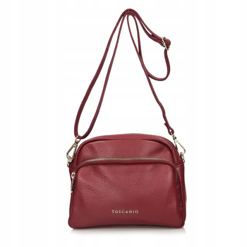 TOREBKA DAMSKA TOSCANIO F84, SKÓRA NATURALNA