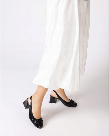 SANDAŁY WONDERS H-6201 BLACK R. 40