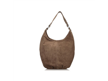 TOREBKA DAMSKA TOSCANIO A284 C. BEŻ, SKÓRA NATURALNA ZAMSZOWA, WOREK