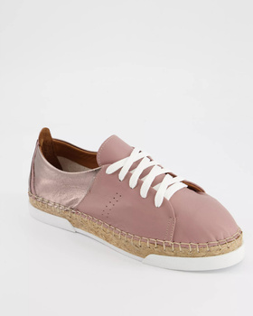PÓŁBUTY, ESPADRYLE VENEZIA 4028050 DRY ROSE R. 40