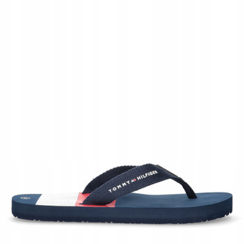 KLAPKI, JAPONKI TOMMY HILFIGER T3B8-33446-0058800 STRIPES FLIP FLOP 
