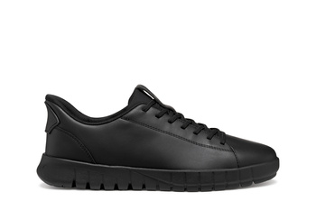 SNEAKERSY GEOX U56MAA FLEXTRIDE PLUS, BLACK