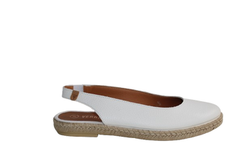 ESPADRYLE VERBENAS, KIARA, BIAŁY